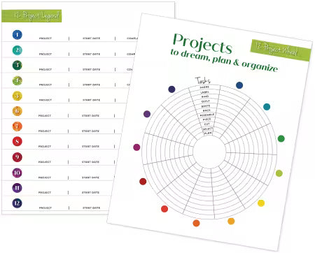 20434 A Quilter's Project Planner