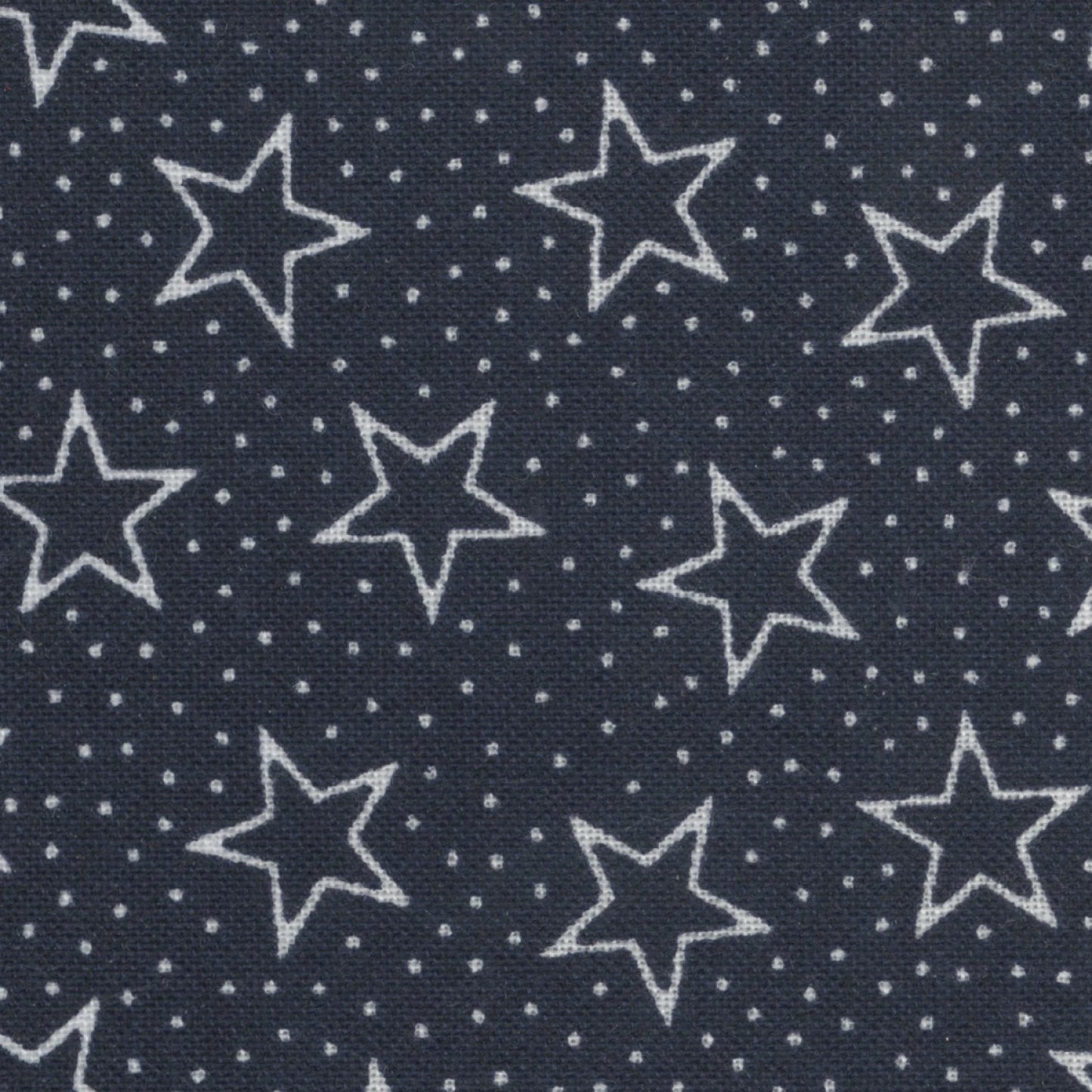 49522-NVY Patriotic Quilt Back Navy w/Stars 108"