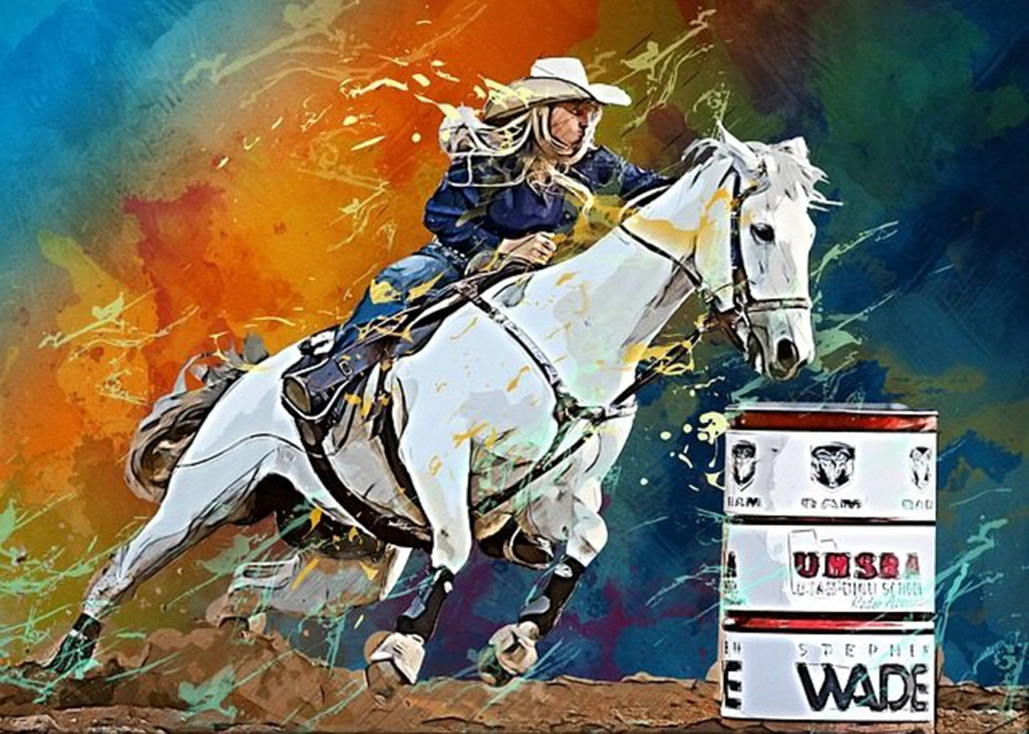 CBY-020 Cowgirl on the Move