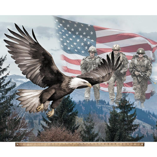DX-8711 - America 250 Years - Brave Like an Eagle Panel
