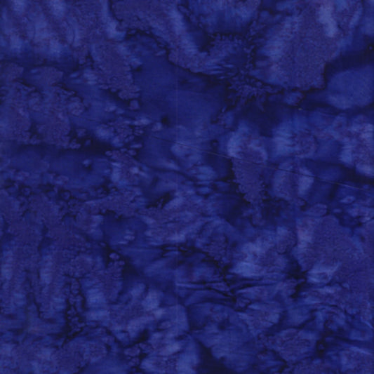 100Q-1579 Indigo Lava Batik Solid 44/45"