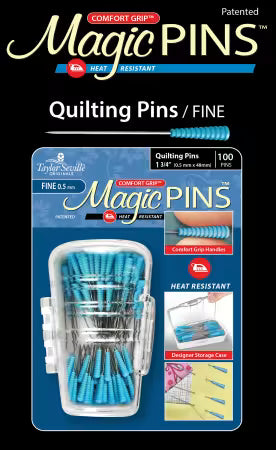 219577 Magic Pins Quilting Fine 100 Pc