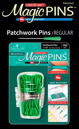 219805 Magic Pins Patchwork Regular 100 Pc
