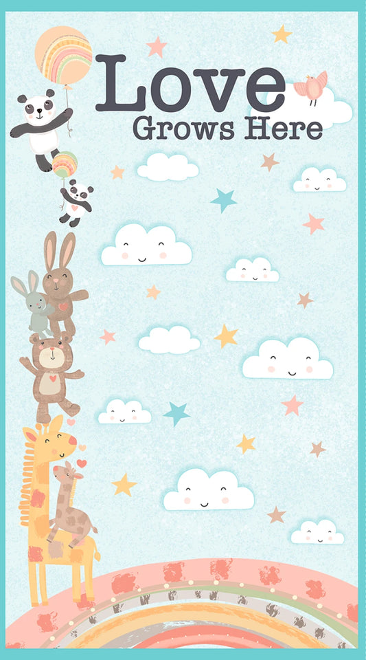 43017-415 Rainbow Dreams Panel