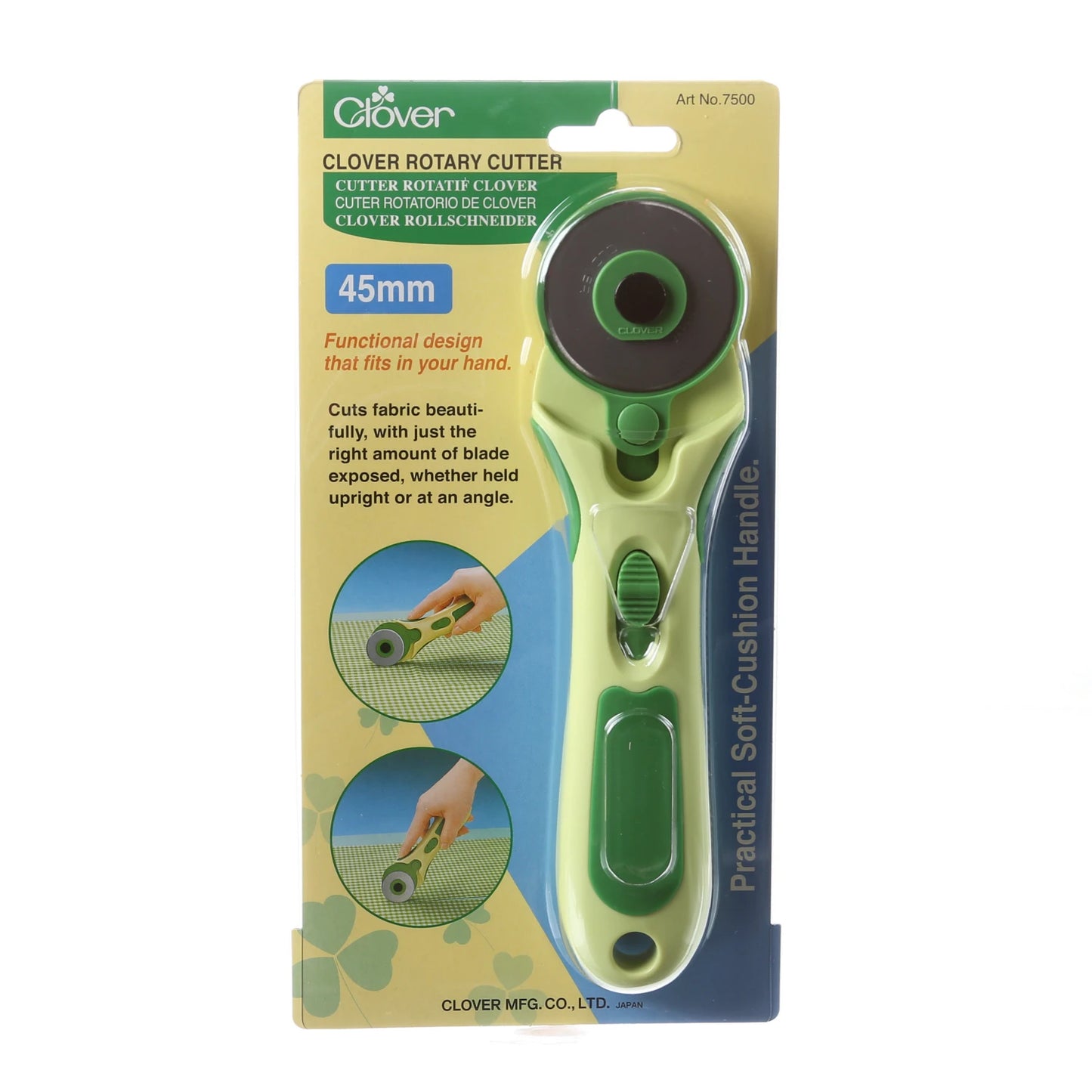 7500CV Rotary Cutter 45mm Soft Grip