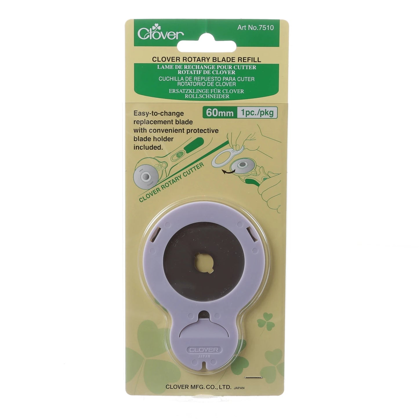 7510CV Rotary Blade Refill 60mm 1 Pc