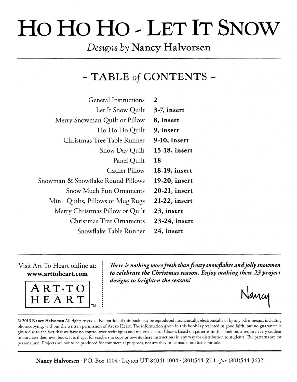 ATH548B Ho Ho Ho Let it Snow