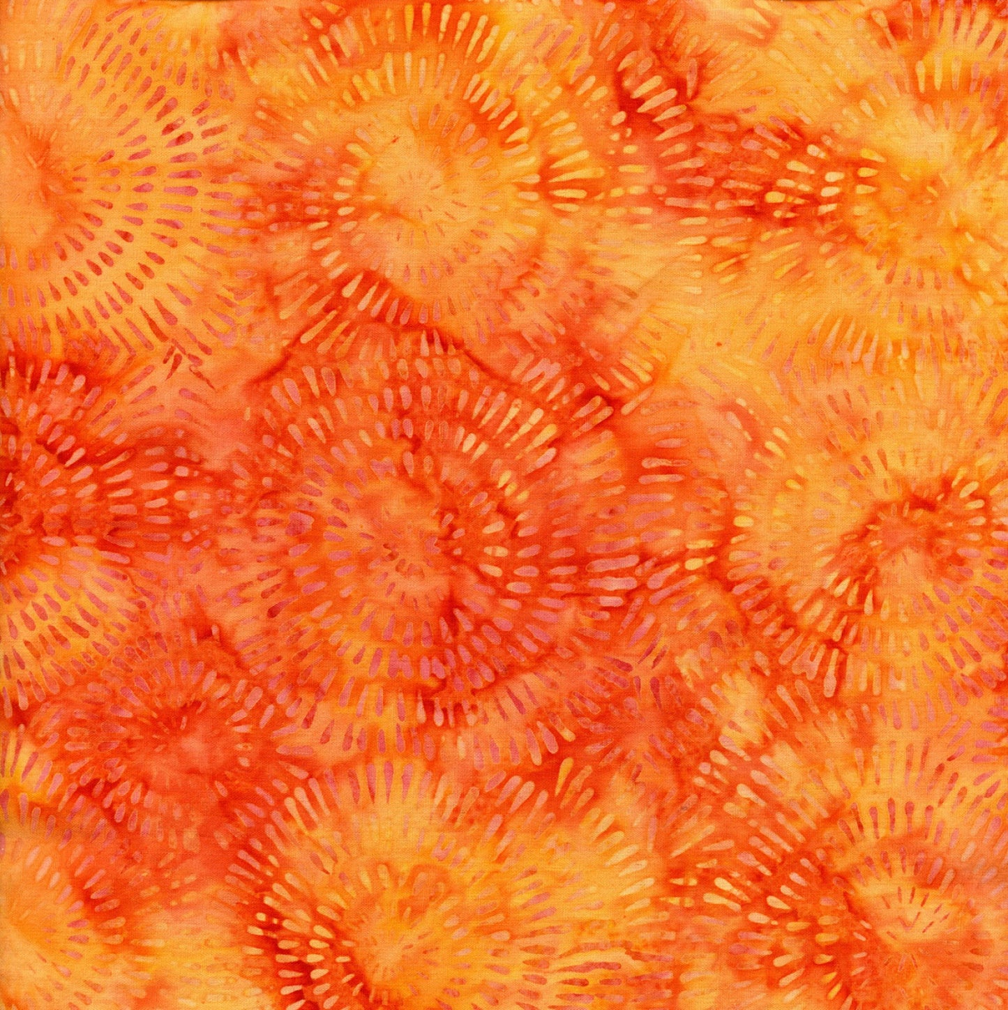 BE22-C2 Orange Foundation Blender Batik 44"