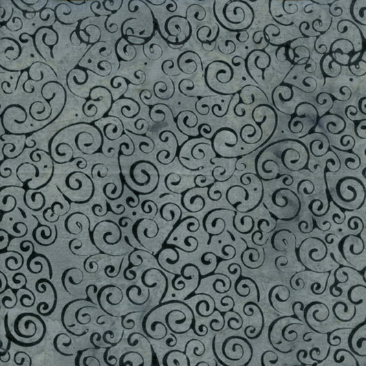 BE39-E1 Gray Foundation Blenders Batik 44"