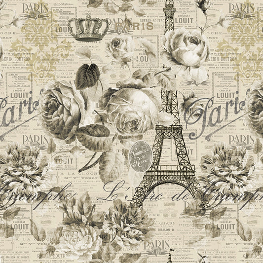 BQ4106-30 Vintage Paris Cream/Black 44/45"
