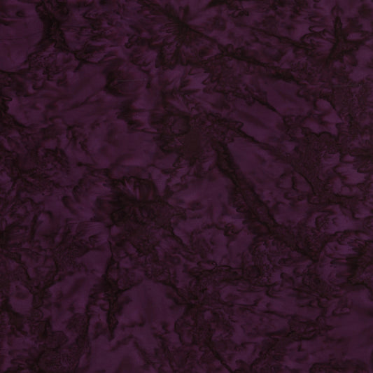 BT21000-188 Purple Vineyard Batik 43/44"