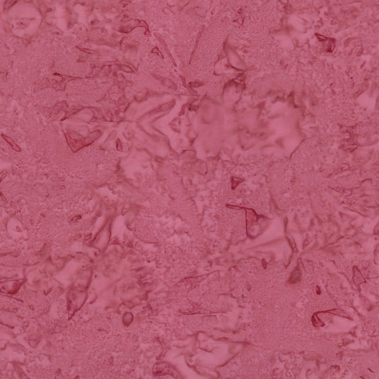 BT21000-201 Deep Pink Watercolor Batik 43/44"