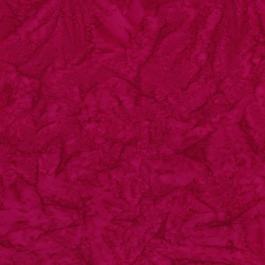 BT21000-598-15 Rich Cranberry Batik 43/44"