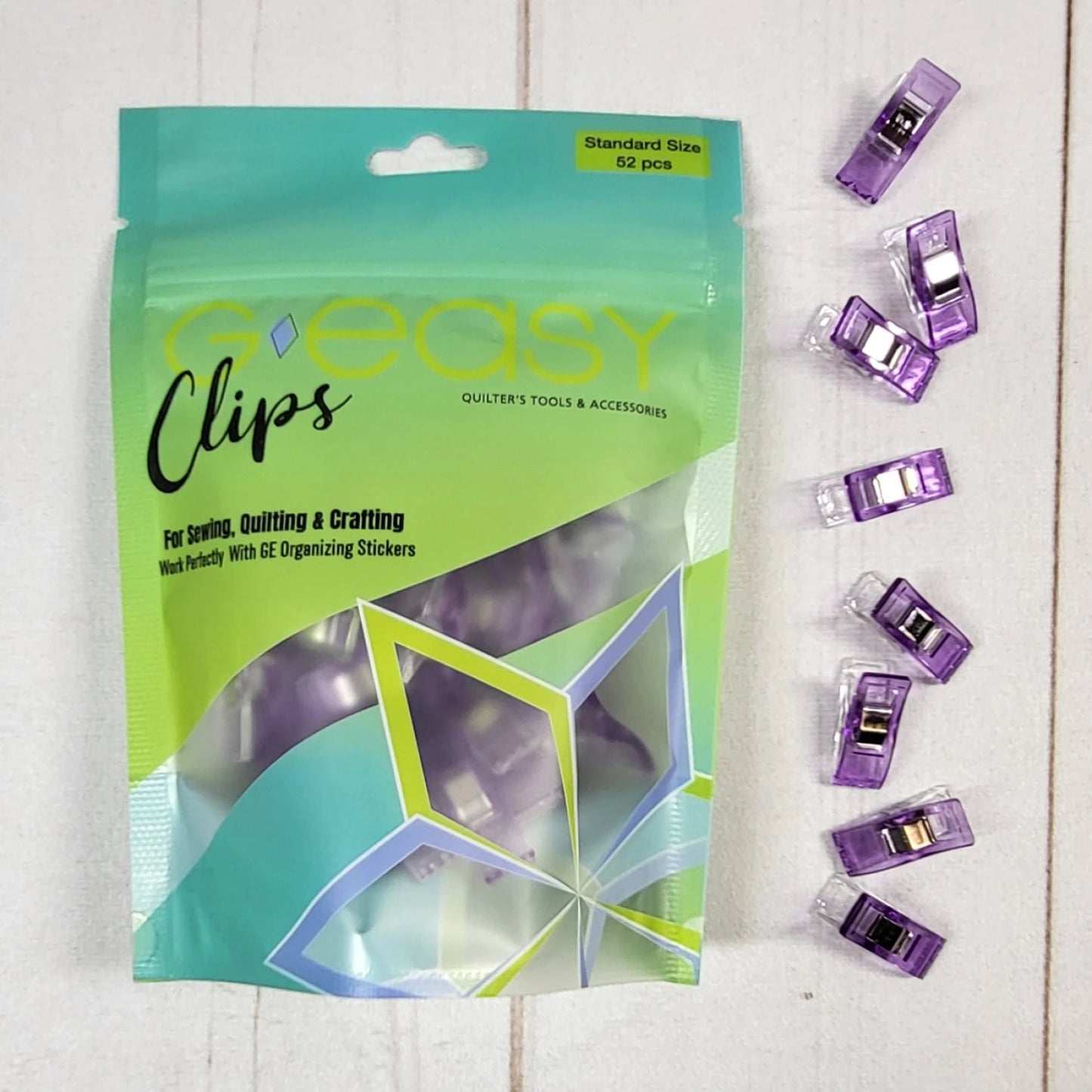 GE-1117 Geasy Clips Standard Purple
