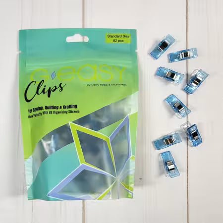 GE-1118 Geasy Clips Standard Blue