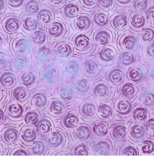 22308-640 Moonshadow Sky Plum on Lavender Batik 44"