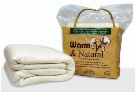 2381 - Natural Cotton Batting Full 90x96"