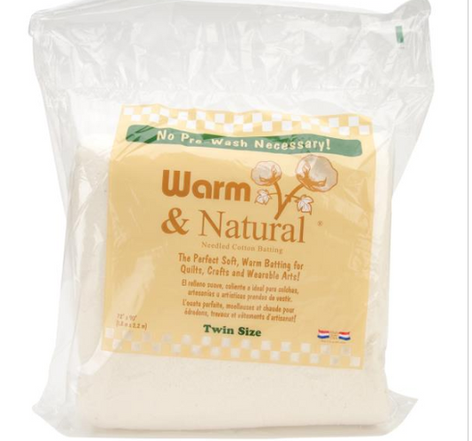 2341 - Natural Cotton Batting Queen 90x108"
